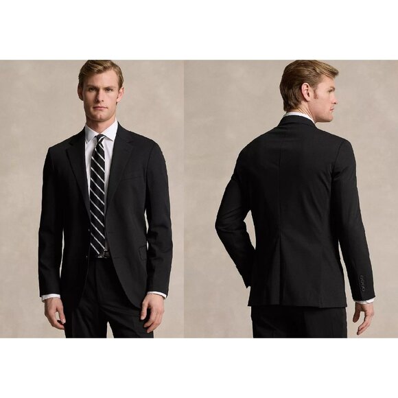 Lauren Ralph Lauren Men's Modern Performance Sports Coat Black Sz 42R - worn 1x - Picture 12 of 12